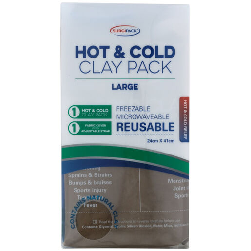 SurgiPack Clay Hot/Cold Pack Large