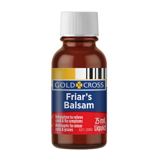 Gold Cross Friar's Balsam 25ml