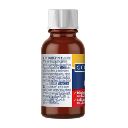 Gold Cross Friar's Balsam 25ml