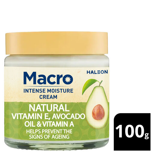 Macro Natural Vitamin E Cream 100g
