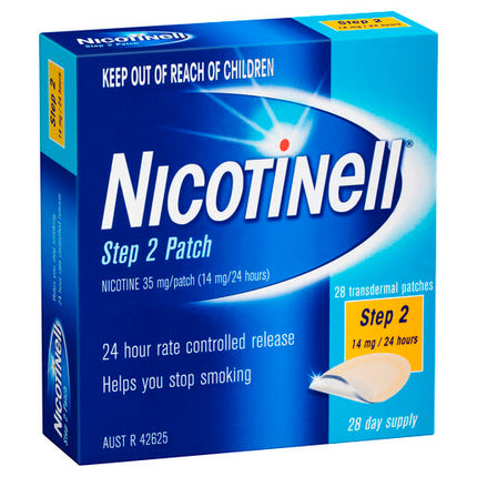 Nicotinell Patches Step 2 14mg 28 Patches