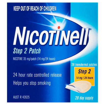 Nicotinell Patches Step 2 14mg 28 Patches