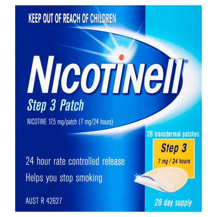 Nicotinell Patches Step 3 7mg 28 Patches