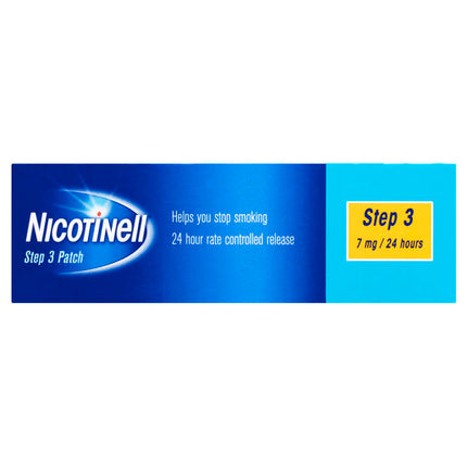 Nicotinell Patches Step 3 7mg 28 Patches