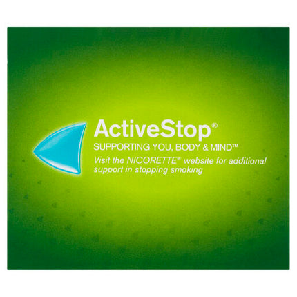 Nicorette Gum Icy Mint Regular Strength 2mg 75 Pieces