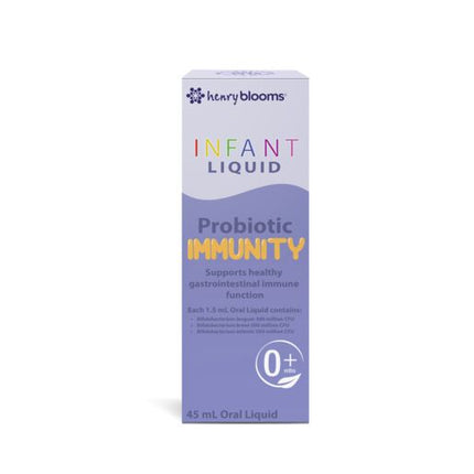 Henry Blooms Infant Liquid Probiotic Immunity 45ml