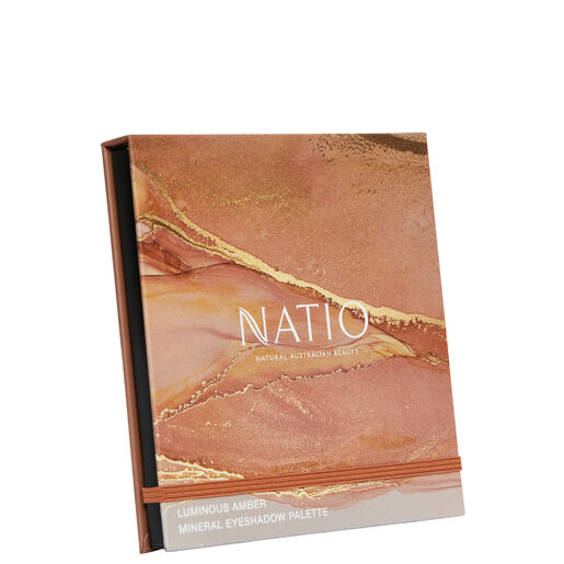 Natio Mineral Eyeshadow Palette Luminous Amber