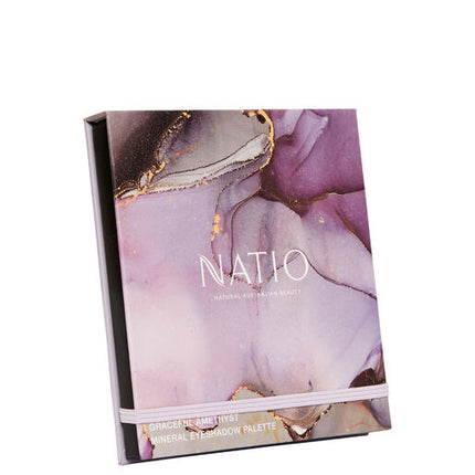 Natio Mineral Eyeshadow Palette Graceful Amethyst