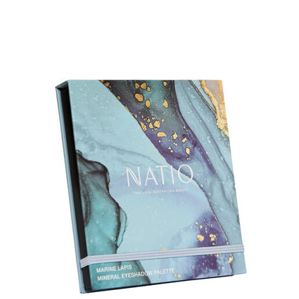Natio Mineral Eyeshadow Palette Marine Lapis