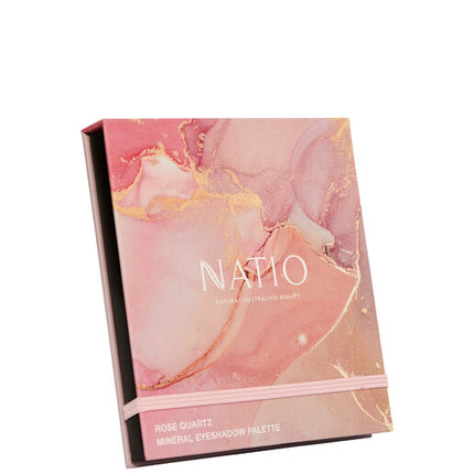 Natio Mineral Eyeshadow Palette Rose Quartz