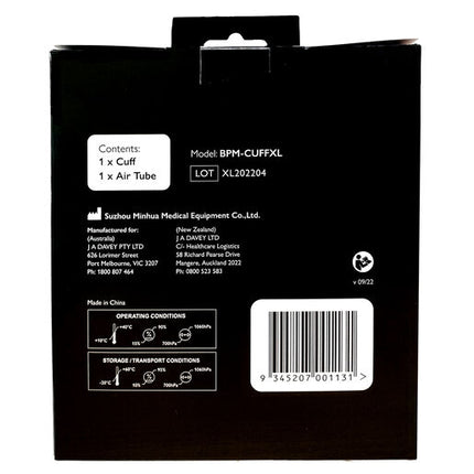 Omron Blood Pressure Monitor Cuff Extra Large