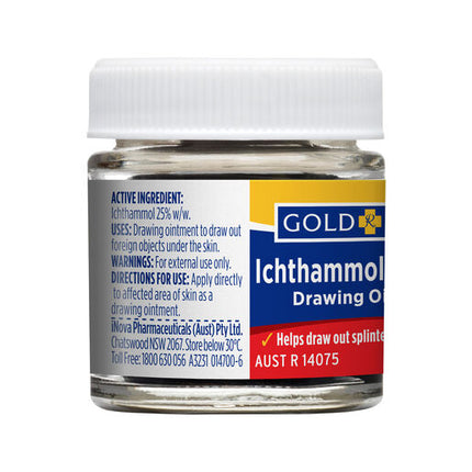 Gold Cross Ichthammol Ointment 25g