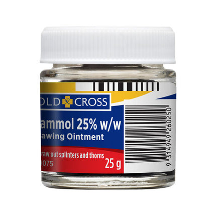 Gold Cross Ichthammol Ointment 25g