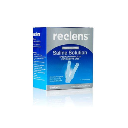 Reclens Normal Saline 15ml Ampoules 15 Pack