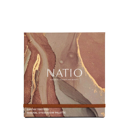 Natio Mineral Eyeshadow Palette Earthy Tektites