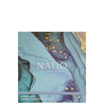 Natio Mineral Eyeshadow Palette Marine Lapis