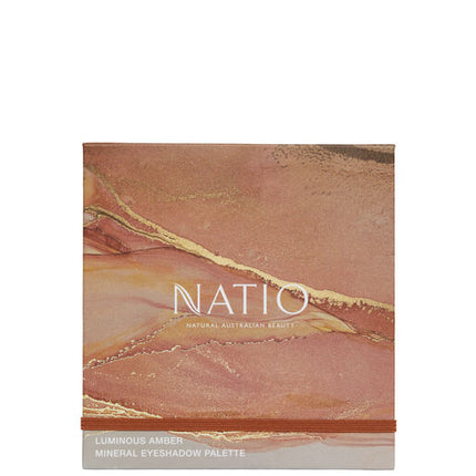 Natio Mineral Eyeshadow Palette Luminous Amber