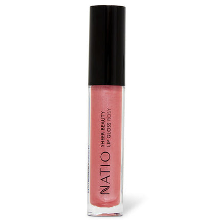 Natio Sheer Beauty Lip Gloss Rosy