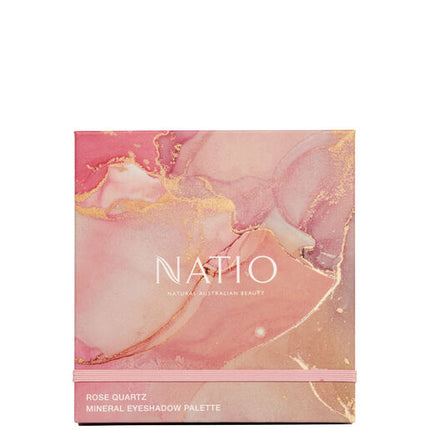 Natio Mineral Eyeshadow Palette Rose Quartz