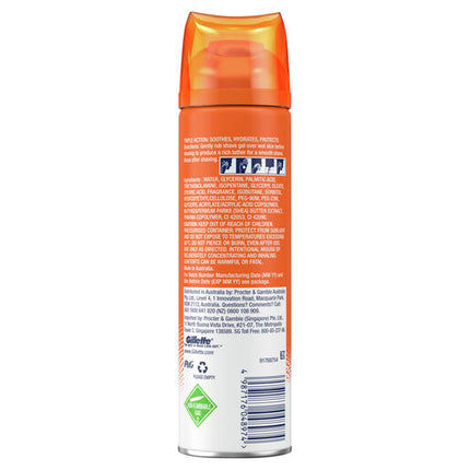 Gillette Pro Skin Hydrating Shave Gel Shea Butter 195g
