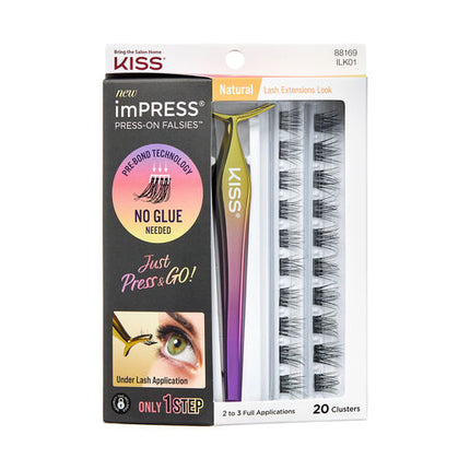 Kiss Impress Press-on Falsies Natural