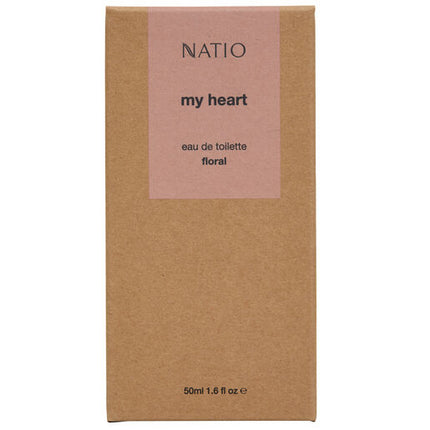 Natio My Heart Eau De Toilette 50ml
