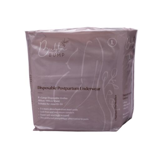 Bubba Bump Disposable Postpartum Underwear Large