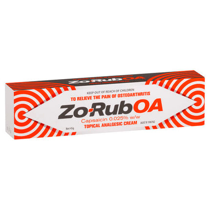Zo Rub OA Topical Analgesic Cream 45g
