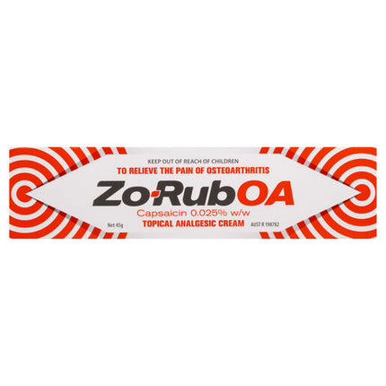 Zo Rub OA Topical Analgesic Cream 45g
