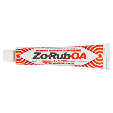 Zo Rub OA Topical Analgesic Cream 45g