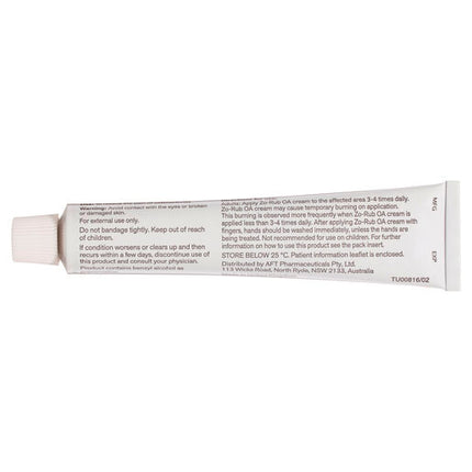 Zo Rub OA Topical Analgesic Cream 45g