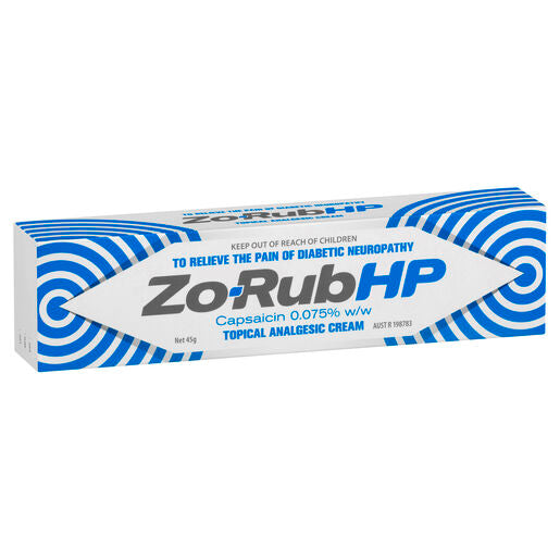 Zo-Rub HP Topical Analgesic Cream 45g