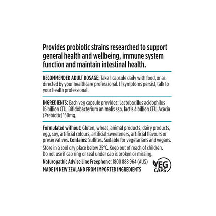 Nutra-Life ProBiotica Daily Health 60 Capsules