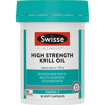 Swisse Ultiboost High Strength Deep Sea Krill Oil 30 Capsules