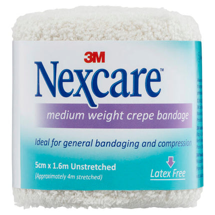 Nexcare Crepe Bandage Medium 50mm x 1.6m