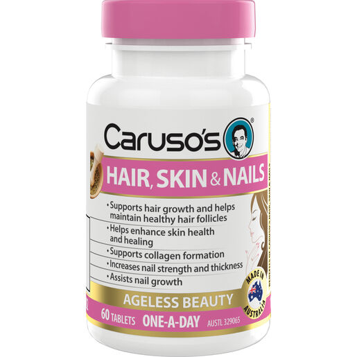 Caruso's Natural Health Hair, Skin & Nails 60 Tablets
