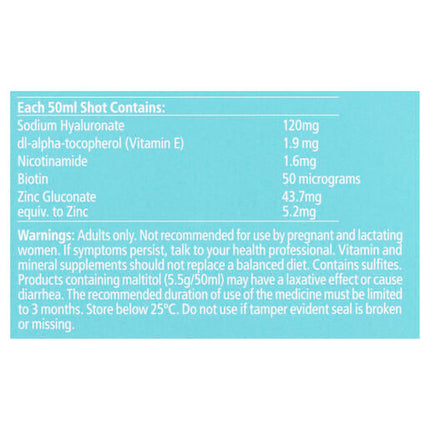 Nature's Way Beauty Skin Hydration Shot 10 x 50ml