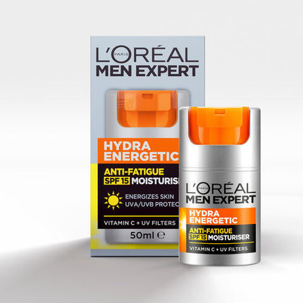 L'Oreal Men Expert Hydra Energetic SPF15 Moisturiser 50mL