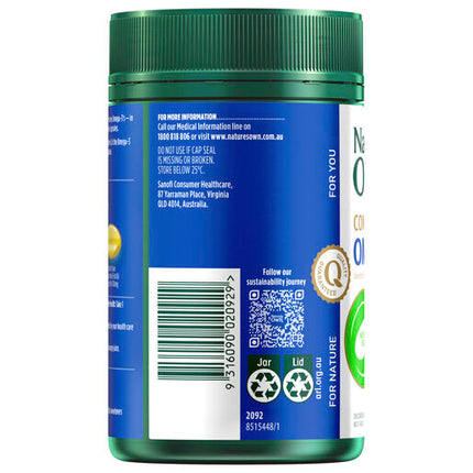 Nature's Own Concentrated Fish Oil Omega Mini 250 Capsules