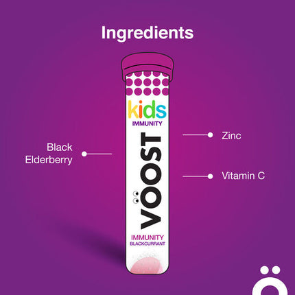 Voost Kids Immunity 20 Effervescent Tablets