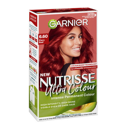 Garnier Nutrisse Hair Colour 6.60 Fiery Red