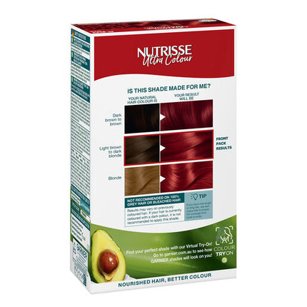 Garnier Nutrisse Hair Colour 6.60 Fiery Red