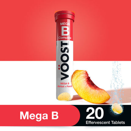 Voost Mega B Complex 20 Effervescent Tablets
