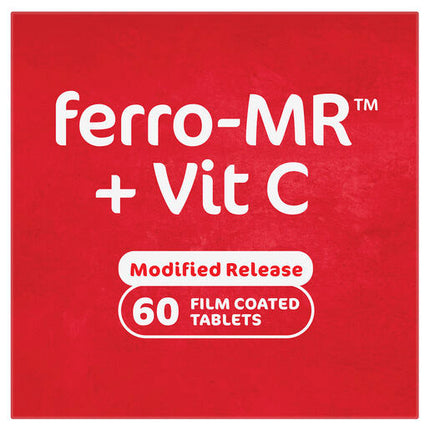 Ferro MR Iron plus Vitamin C 60 Tablets