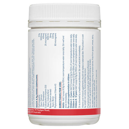 Ethical Nutrients Bone Builder with Vitamin D Powder Chocolate 150g Powder