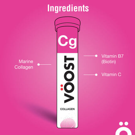 Voost Collagen Effervescent 20 Tablets