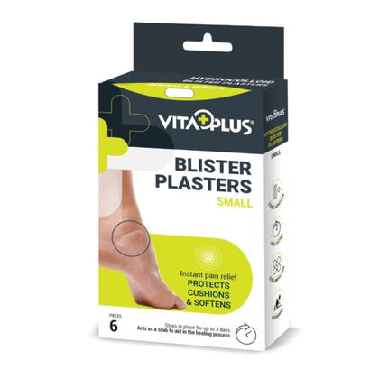 Vita Plus Hydrocolloid Blister Plaster Small 6 Pack