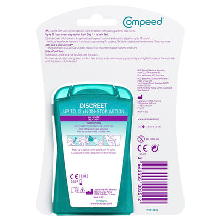 Compeed Cold Sore 15 Patches