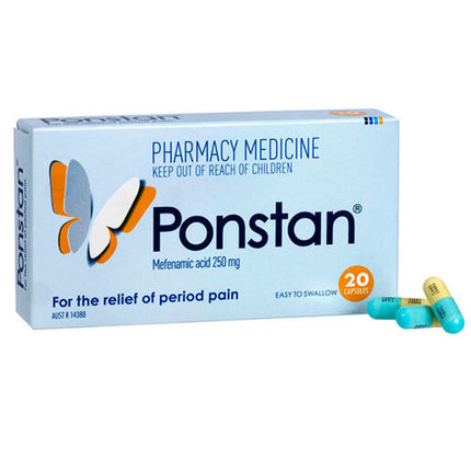 Ponstan 250mg 20 Capsules
