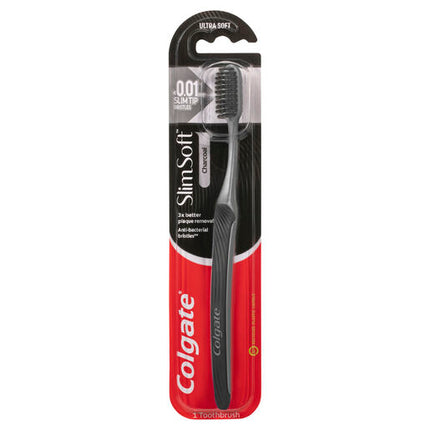 Colgate Slim Soft Charcoal Toothbrush Soft